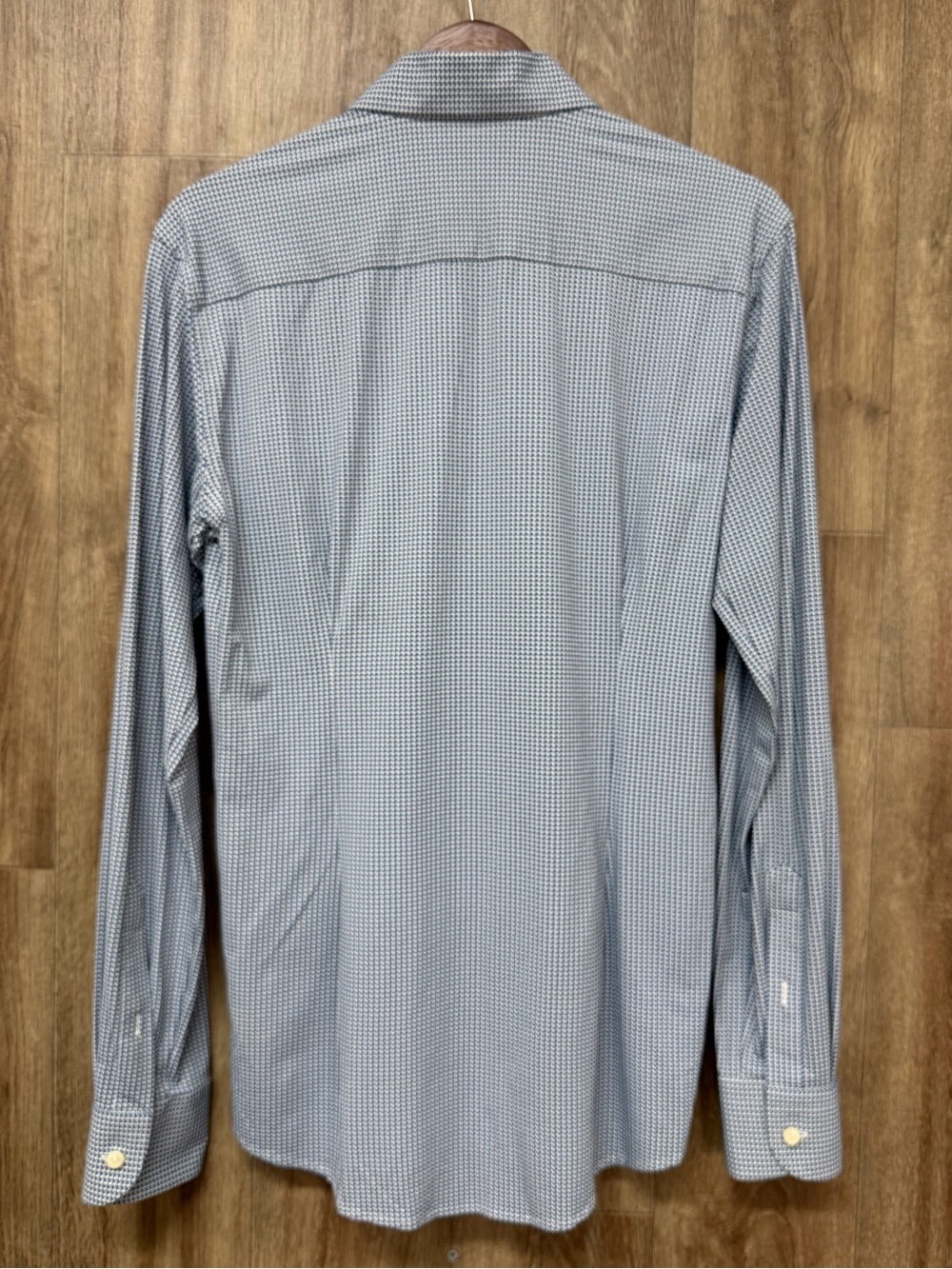 NWOT Eton Long Sleeve Button Down Geometric Pattern - Picture 2 of 8